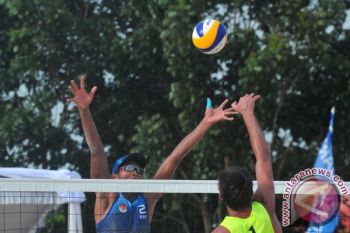 Lagi, tim voli pantai Indonesia telan kekalahan 