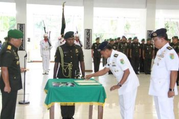 Pangdam pimpin sertijab Perwira LO AL untuk Kodam Cenderawasih