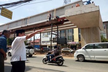Pembangunan Jalan Layang Bandarlampung Capai 50 Persen 