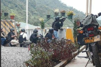 KKB tembak Mapolsek Tembagapura