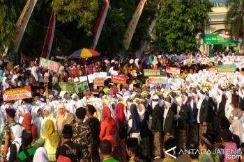 Santri di Kudus Menggelar Peringatan Sumpah Pemuda 