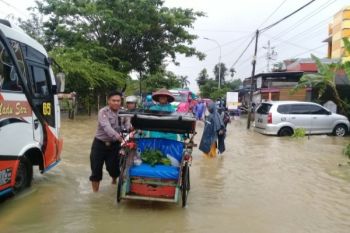 Sejumlah Desa di Cilacap Tergenang Banjir