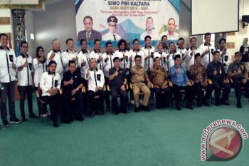 Pengukuhan PWI Kaltara