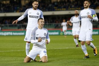 Inter Raih Kemenangan 2-1 Atas Verona