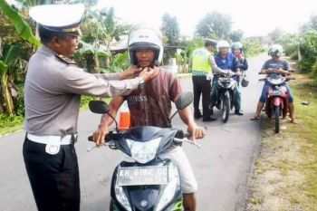Belasan Motor Terjaring Operasi Zebra di Buntok