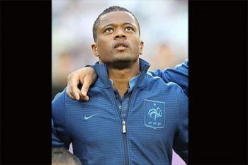 Liga Europa, Evra Diusir Sebelum Pertandingan Dimulai