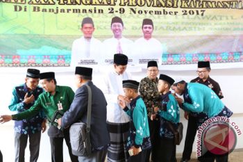 Bupati Lepas Kafilah MTQ Tanah Laut