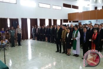 125 PPK Minahasa Resmi Dilantik, KPU: Wajib Bekerja Profesional