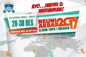 SMPN 1 Ungaran Gelar Reuni Akbar Akhir Tahun