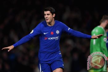 Chelsea pecundangi Manchester United berkat gol Morata
