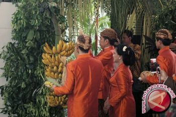 Sejumlah tamu mulai meninggalkan kediaman Presiden