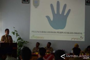 Pemkab Kebumen Luncurkan Perpustakaan Digital 