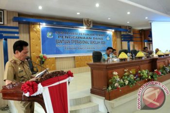 Sekda Minta Bendahara Mampu Mengelola Dana BOS 