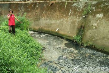 Warga Keluhkan Pencemaran Limbah di Sungai Dawe