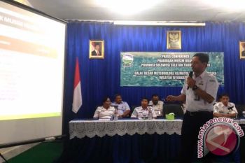 BMKG: Sulsel Bagian Utara Curah Hujannya 2.000 milimeter