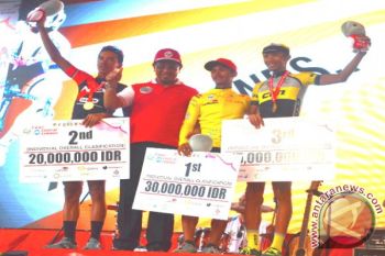 TdCC usai, Jamal Hibatullah pebalap terbaik, gubernur bangga