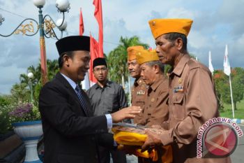 Tiga Veteran Tak Pernah Absen Apel Hari Pahlawan 