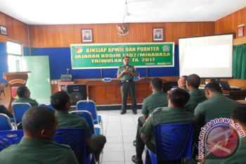 173 Anggota Kodim Minahasa Dibina