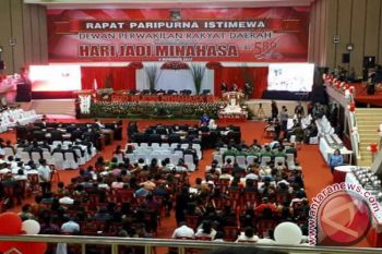 DPRD Gelar Sidang Paripurna Memperingati HUT Minahasa ke-589