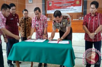 Pemkab-Polres Minahasa Tanda Tangani MoU