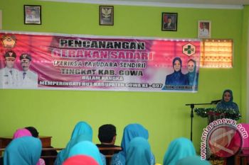 Gowa Canangkan Periksa Payudara Di 697 Titik