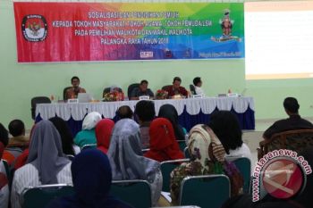 KPU Palangka Raya Sosialisasi Pilkada Kepada Para Tokoh
