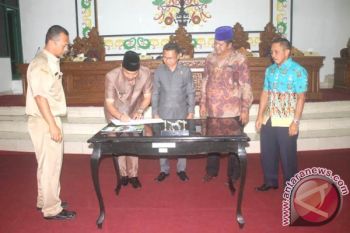 Pembahasan KUA-PPAS Sukamara Ditandatangani