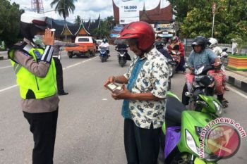 Operasi Zebra, Pelanggaran  Lalu Lintas di Pasaman Menurun