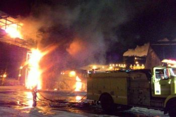 Gudang Freeport di "Port Side" Amamapare terbakar 