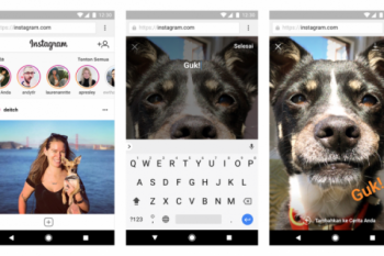 Instagram Pembaruan Versi Mobile Web, Bisa Simpan dan Bagikan Stories