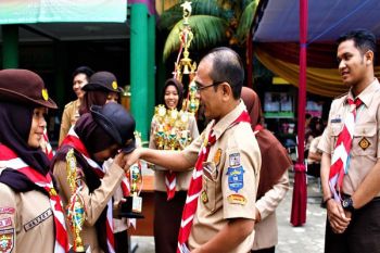 Pramuka MA Sinar Harapan Tanggamus Juara Genatra 