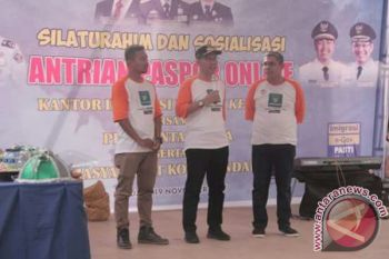 Pemkot Kendari Dukung Program "Antrean Paspor Online"