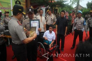 Polda Jatim Siap Amankan Pilkada Jatim (Video)