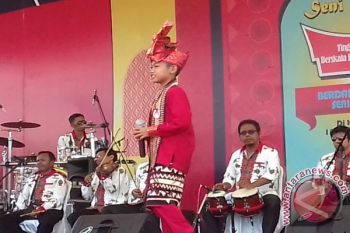 Peserta Lampung Gunakan Pakaian "Sulam Usus" Pada Festival Seni Qasidah