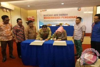 Konawe Selatan-LKPP Kerja Sama Bidang Modernisasi Pengadaan 