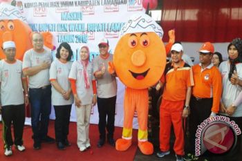 KPU Lamandau Pilih  'Si Golam' Jadi Maskot Pilkada 2018