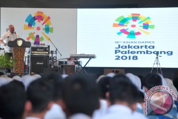 Sosialisasi Asian Games, Gubernur Sumsel bagi-bagi HP