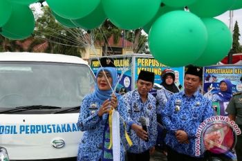 Bupati Lampung Timur Luncurkan Bentor Pustaka Keliling