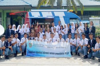 Diskominfosantik Kalteng Sosialisasi MCAP di SMAN-2 Kuala Kapuas