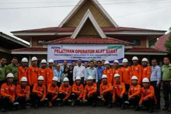 20 Warga Dari 5 Kabupaten di Riau Ikuti Pelatihan Operator Alat Berat 