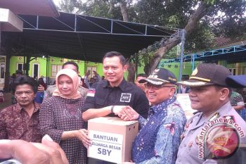 AHY : kunjungan lokasi bencana tidak terkait politik