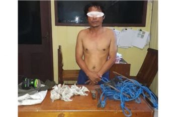 Pencuri Sarang Walet di Kotim Tertangkap Basah