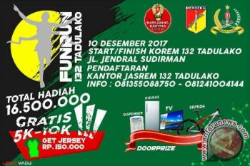 Korem Palu gelar lomba lari 10 Kilometer