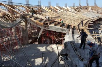 Polda Sulsel Selidiki Penyebab Stadion Barombong Roboh 