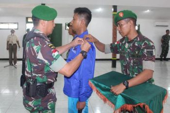 46 guru ikut pelatihan semi militer di Kodim 1707/Merauke