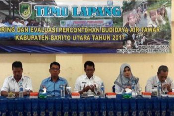 DKPP Barut Gelar Temu Lapang Budidaya Ikan