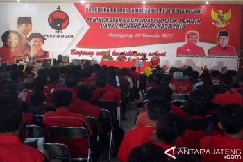Pilkada Tujuh Daerah, PDIP Jateng Targetkan Menangi Empat