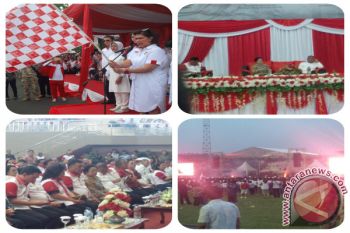 Bela Negara Sukses Digelar, Megawati: Negara Kuat Jika Pancasila Selalu Diajarkan