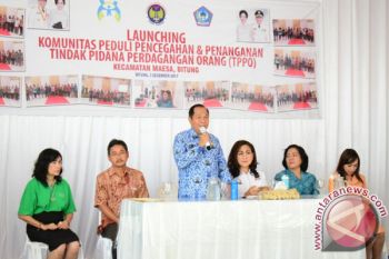 Lomban Kukuhkan Komunitas Peduli Pencegahan dan Penanganan TPPO