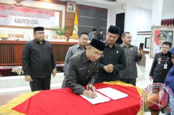 DPRD Sahkan Perda APBD Gowa 2018